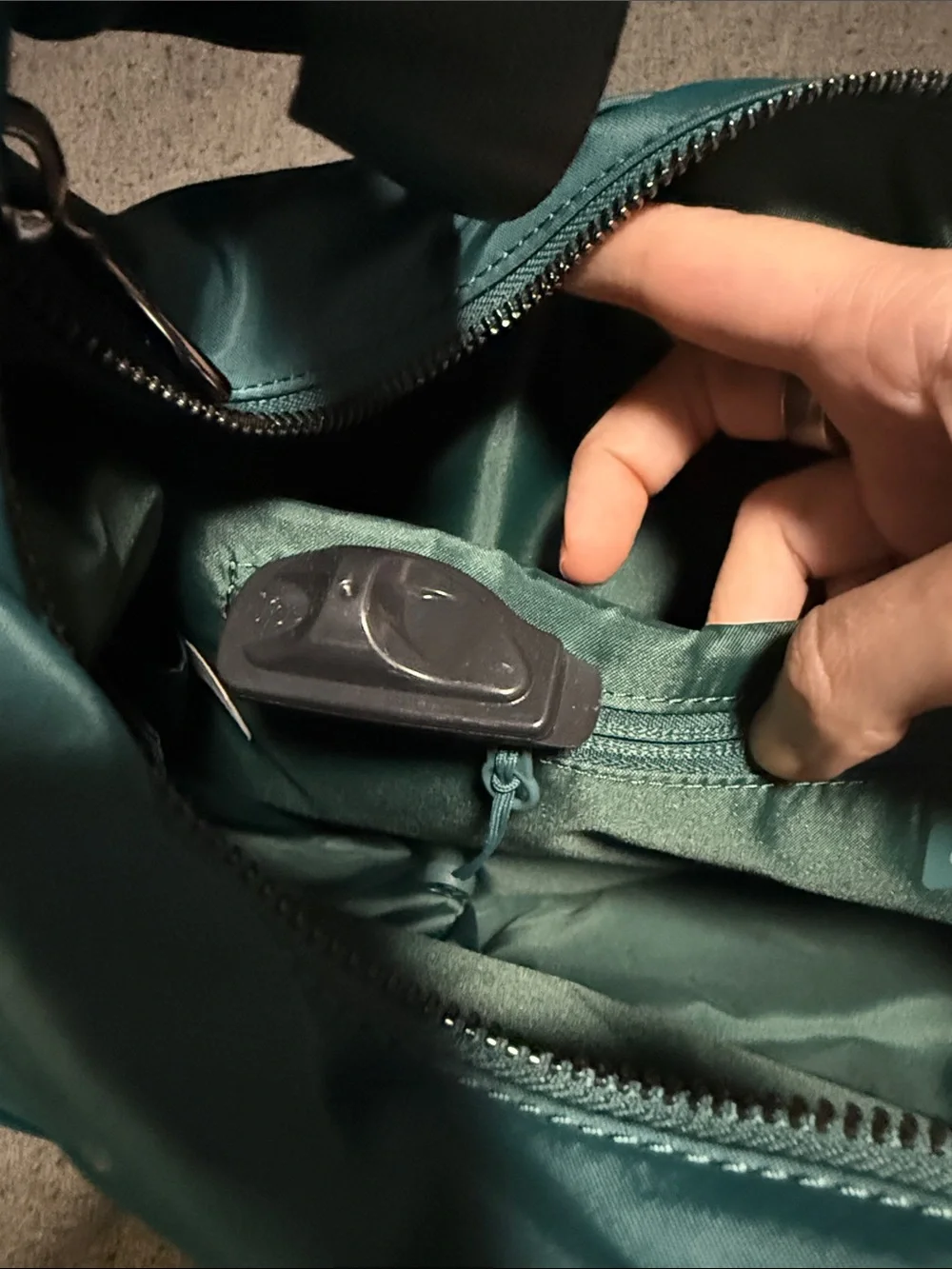 lululemon athletica Teal Shoulder Hobo Bag